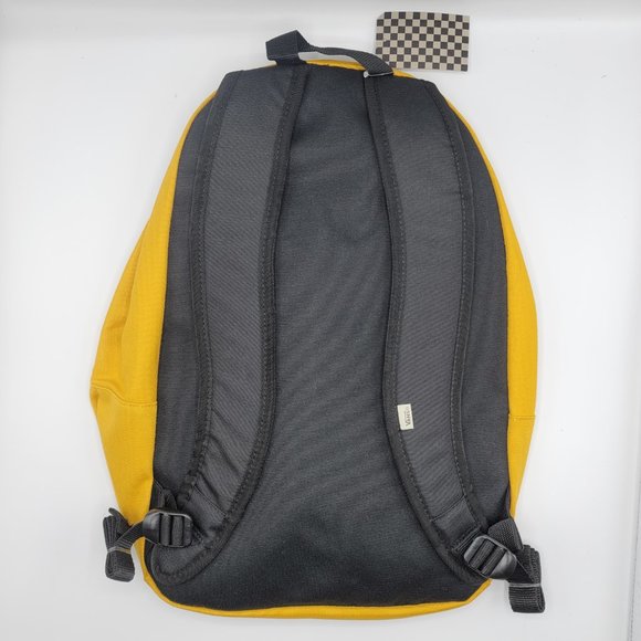 Vans Motivee 3-B Large Laptop Backpack - Yellow - Picture 2 of 6
